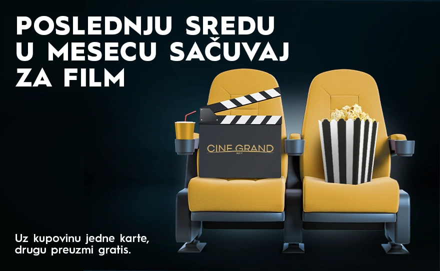 ⏳ Poslednja sreda u mesecu je rezervisana za Cine Grand BIG Čačak ⏳