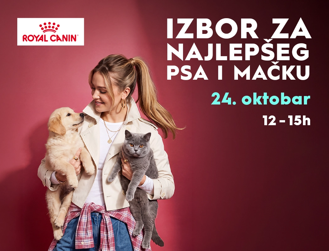 🐾 IZBOR ZA NAJLEPŠEG PSA I MAČKU, 24. oktobar, 12-15h 🐾