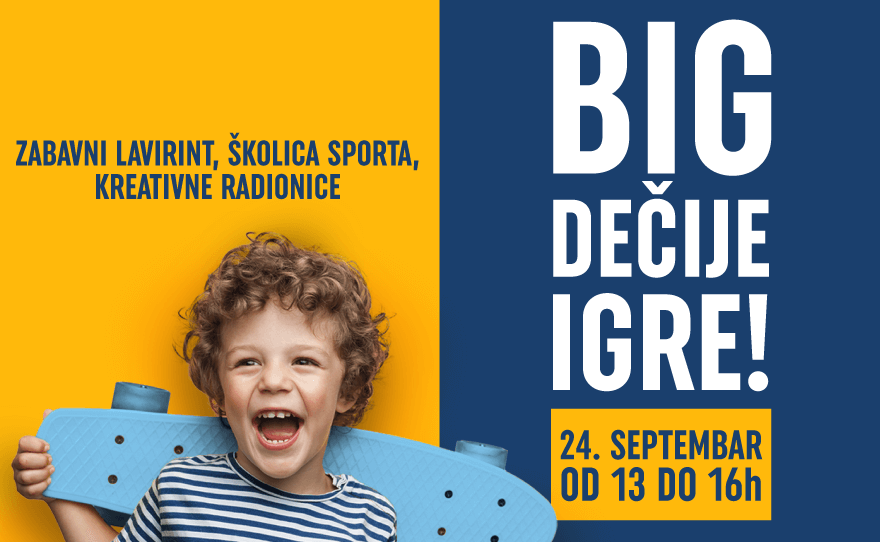 Dečje igre u BIG outletu
