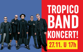 KONCERT TROPICO BENDA, 27.11. od 17h️! 🎶