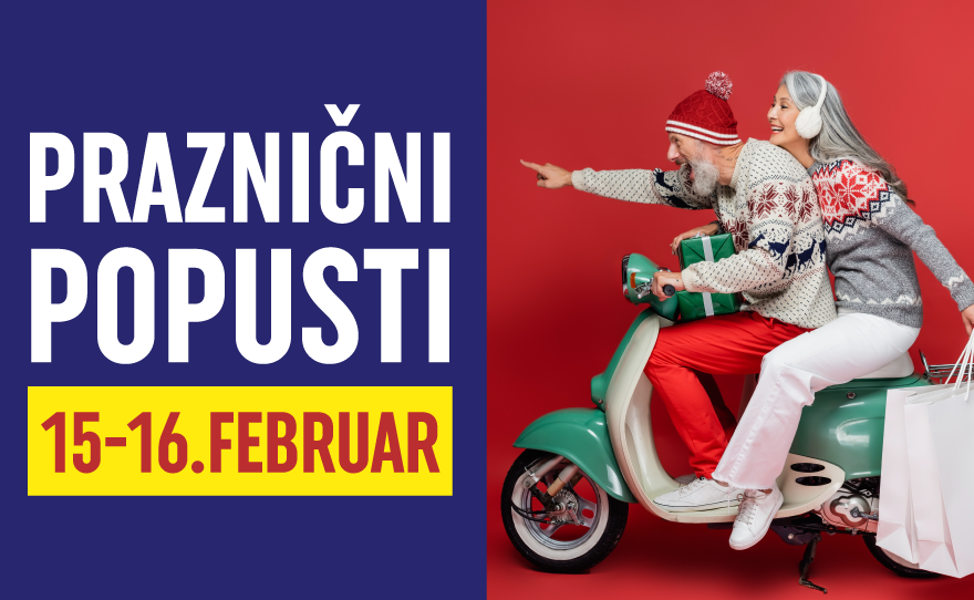 šPRAZNIÄNI POPUSTI U BIG FASHION OUTLET INÄIJA CENTRU, 15-16.02. š