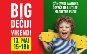 BIG DEČIJI VIKEND, 13. maj, 15-18