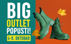 🛍️BIG OUTLET POPUSTI, 6-8. oktobar🛍️