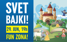 POZORIŠNA PREDSTAVA „SVET BAJKI“, 29. jun u 19h!