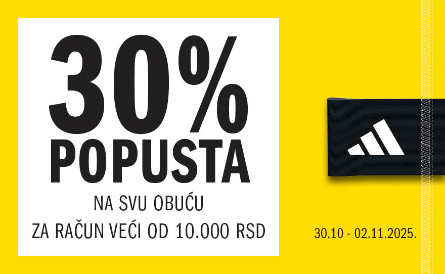 Vikend akcija u adidas radnji