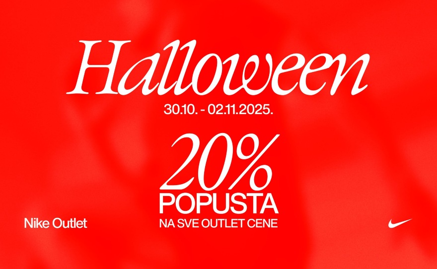 Halloween popusti u Nike Outlet-u