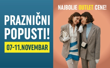 🛍️ PRAZNIČNI POPUSTI | 7 – 11. NOVEMBAR