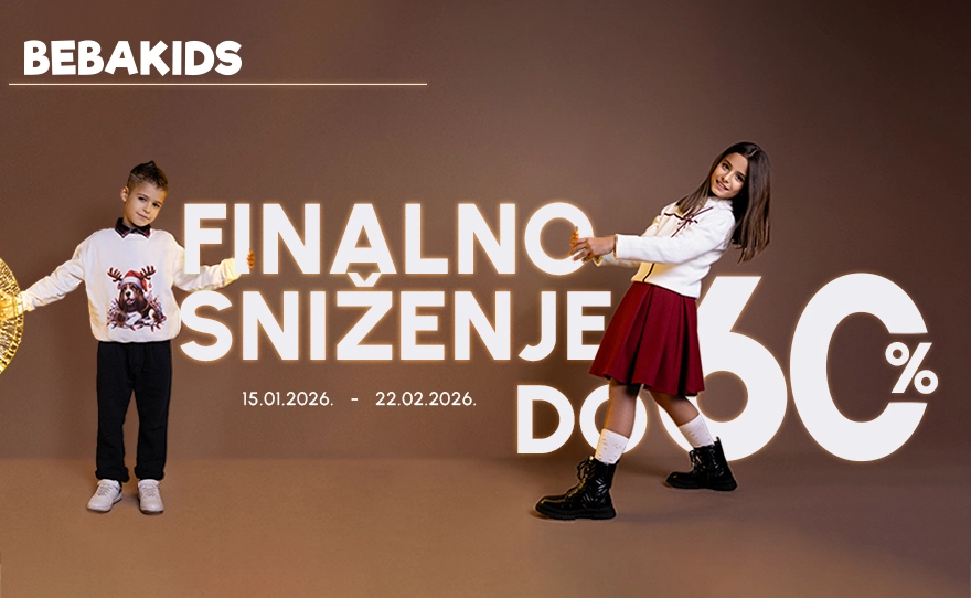 FINALNO SNIŽENJE U BEBAKIDS OUTLET RADNJI