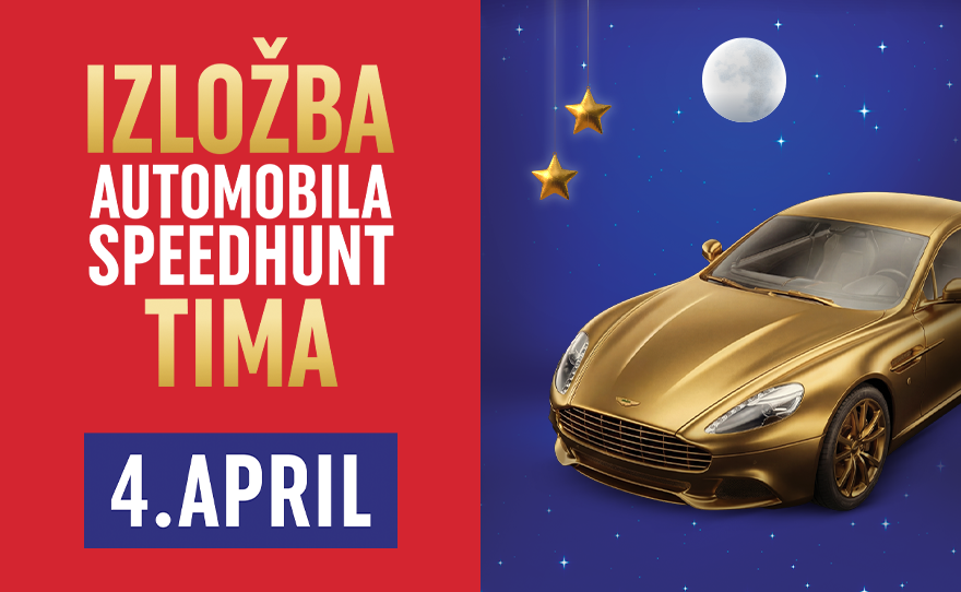 IZLOŽBA AUTOMOBILA SPEEDHUNT TIMA I 4. APRIL
