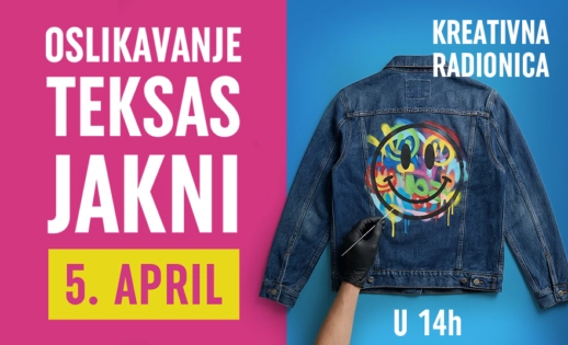 OSLIKAVANJE TEKSAS JAKNI I 5. APRIL U 14 H 🎨