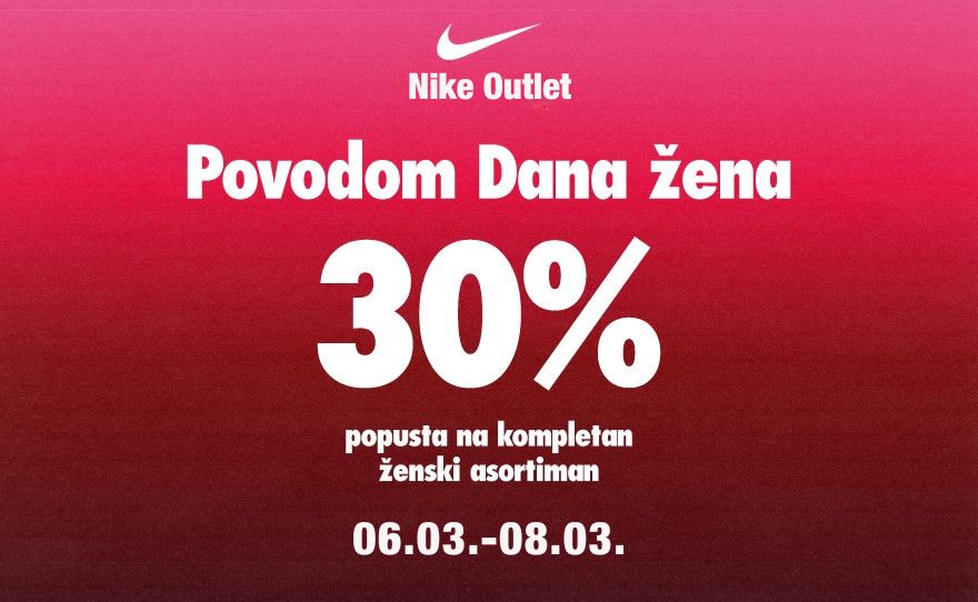 Nike Outlet specijalni popusti