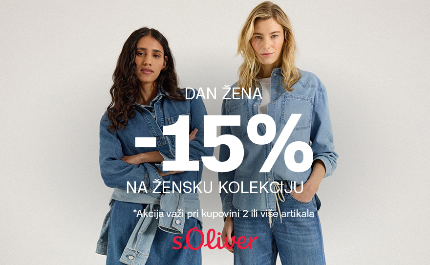 s.Oliver – 15% na žensku kolekciju