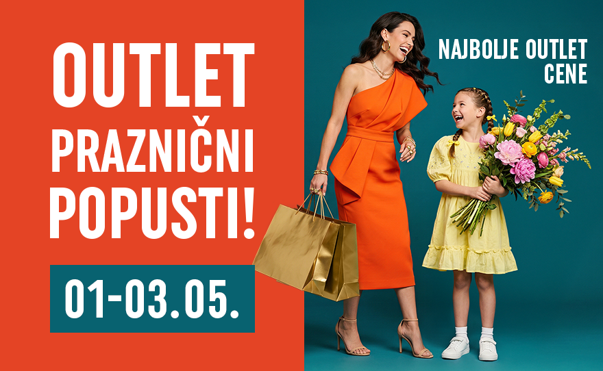 PRAZNIČNI POPUSTI, 1–3. MAJ