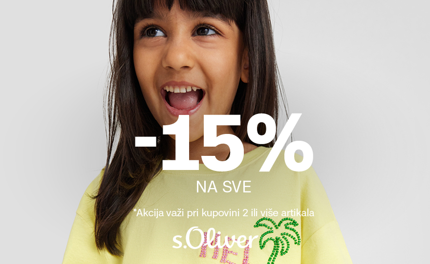s.Oliver – 15% na sve uz kupovinu 2 ili više artikala