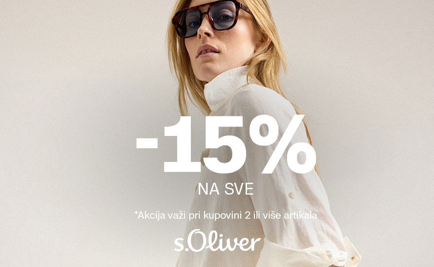 s.Oliver – Dodatnih -15%* na outlet cene!