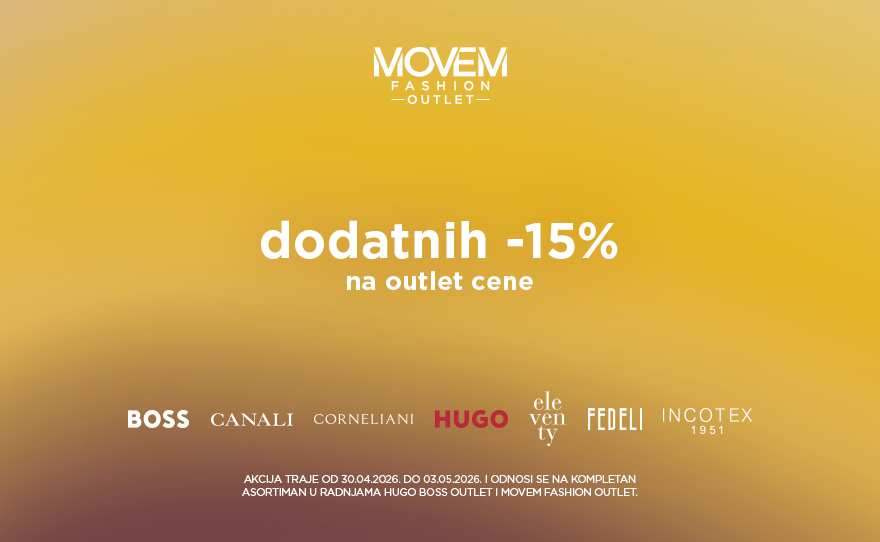 Movem Fashion Outlet – Šoping dani🛍️