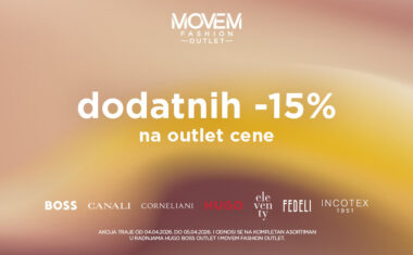 BOSS/Movem – Outlet šoping vikend🛍️