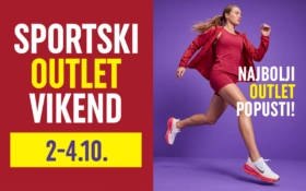 🏃♀️ SPORTSKI OUTLET VIKEND | 2–4. OKTOBAR