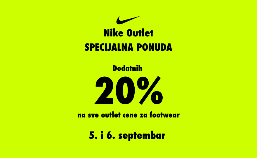 Nike outlet – Specijalna ponuda