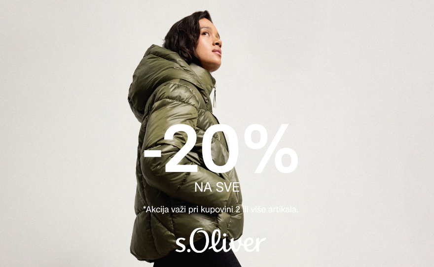 S.Oliver -20% na sve pri kupovini 2 ili više artikala