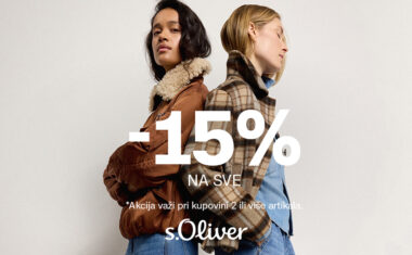 S.Oliver -15% na sve uz kupovinu 2 ili više artikala