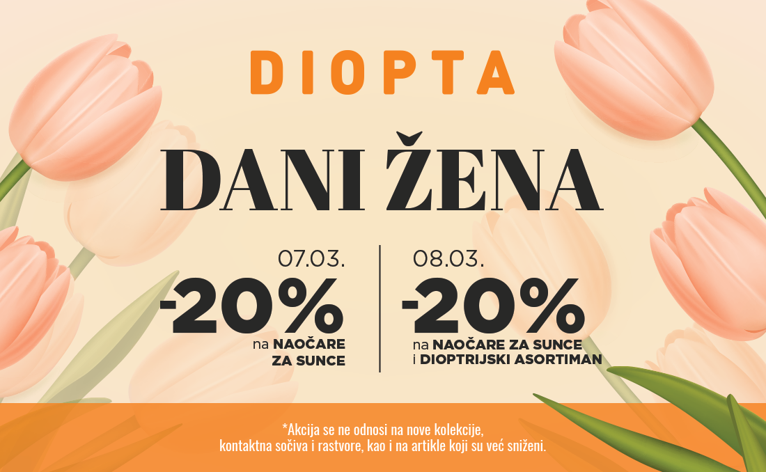 DIOPTA – DANI ŽENA