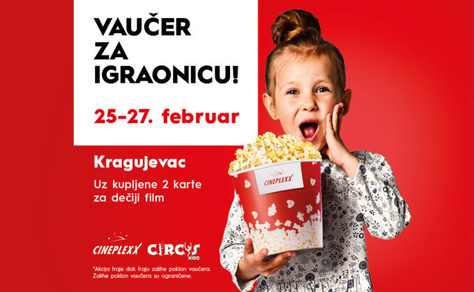 🎉 POKLANJAMO VAUČER ZA IGRAONICU – 25-27.2.🎉