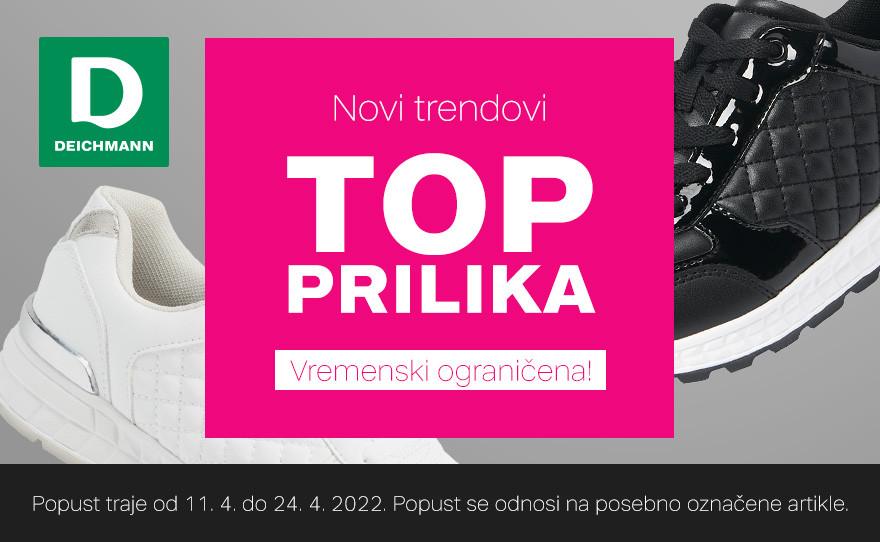 TOP prilika u Deichmanu