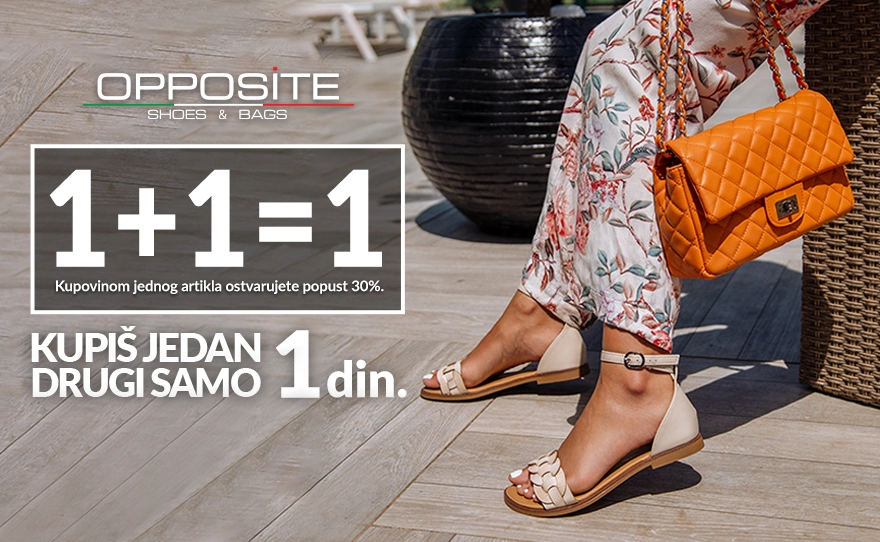 Opposite 1+1 akcija