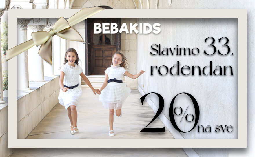 BEBAKIDS slavi 33. Rođendan!