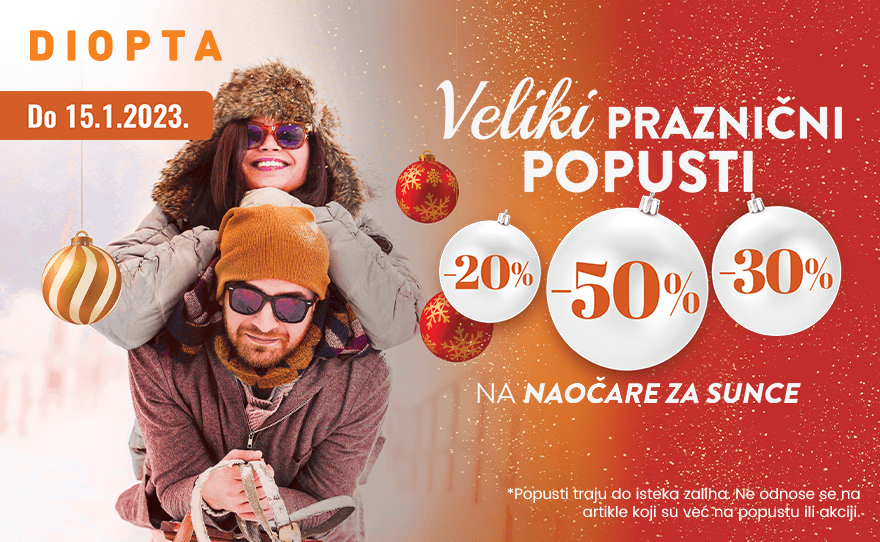 🧡VELIKO PRAZNIČNO SNIŽENJE U DIOPTI🧡