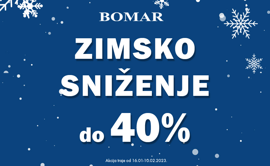 Zimsko sniženje je u toku u BOMARu