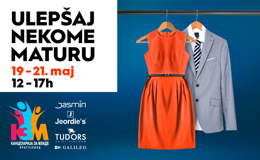 💃 ULEPŠAJ NEKOME MATURU, 19-21. maj 🤵