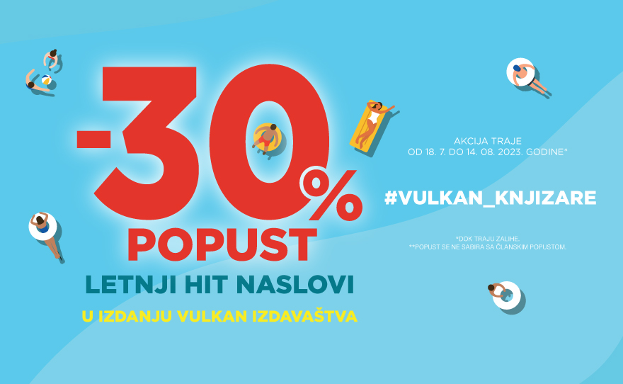 Dragi knjigoljupci, u vašoj Vulkan knjižari je počela nova akcija! 🙂📚