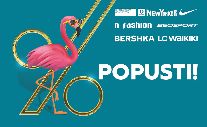 🌴💥 Leto je vreme za velike POPUSTE u #BIGFASHIONKragujevac centru!