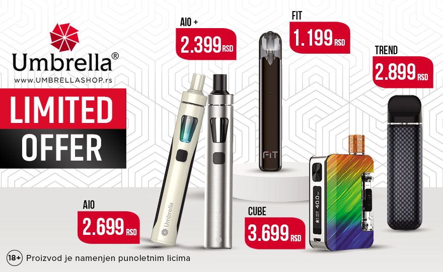 Velika ponuda Umbrella punjivih modela