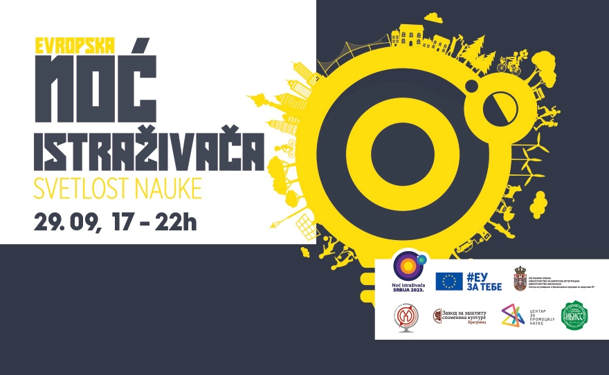 🌌🧬EVROPSKA NOĆ ISTRAŽIVAČA, 29.9. 17-22h🧬🌌