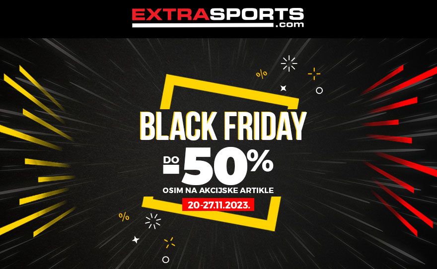 Dođite i osetite dane ušteda – stiže Black Friday Nedelja u Sport Vision-u!