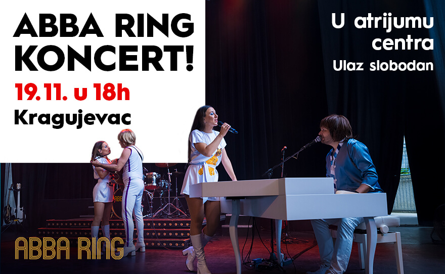 🎶ABBA RING KONCERT 19. novembar u 18h🎶