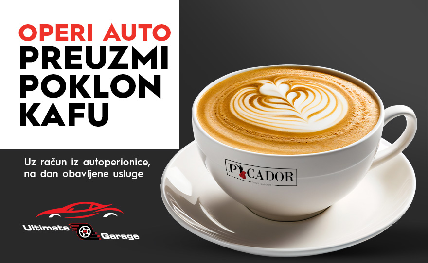 OPERI AUTO, PREUZMI POKLON KAFU 🚗☕