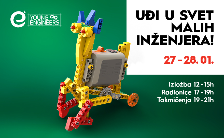 📢 UĐI U SVET MALIH INŽENJERA, 27-28.januar 📢