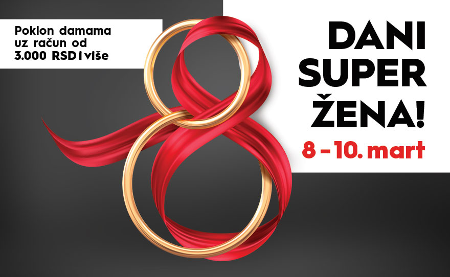 🦸♀️DANI SUPER ŽENA, 8-10.03. 🦸♀️