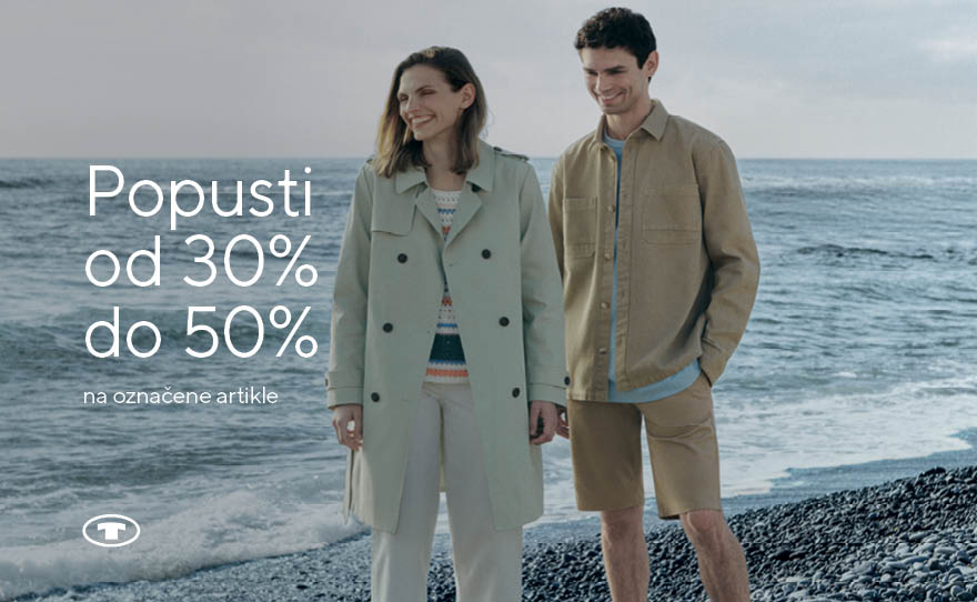 Popusti od 30 % do 50 % na označene artikle