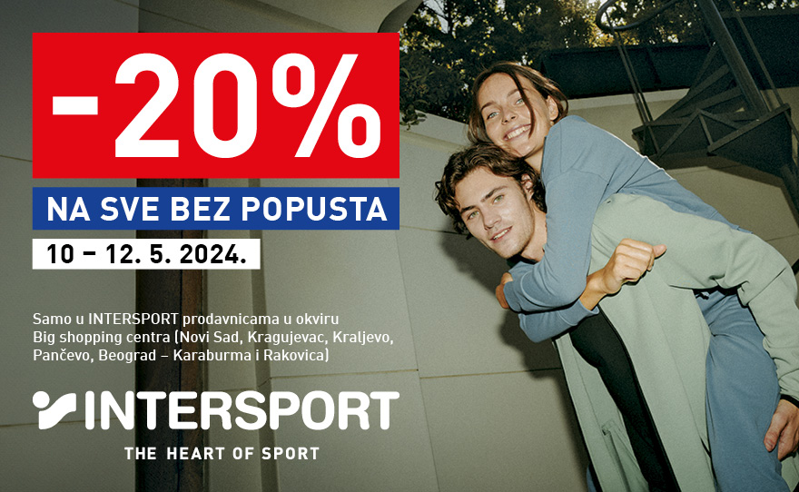 📣 Posebna akcija u tvojoj omiljenoj Intersport prodavnici