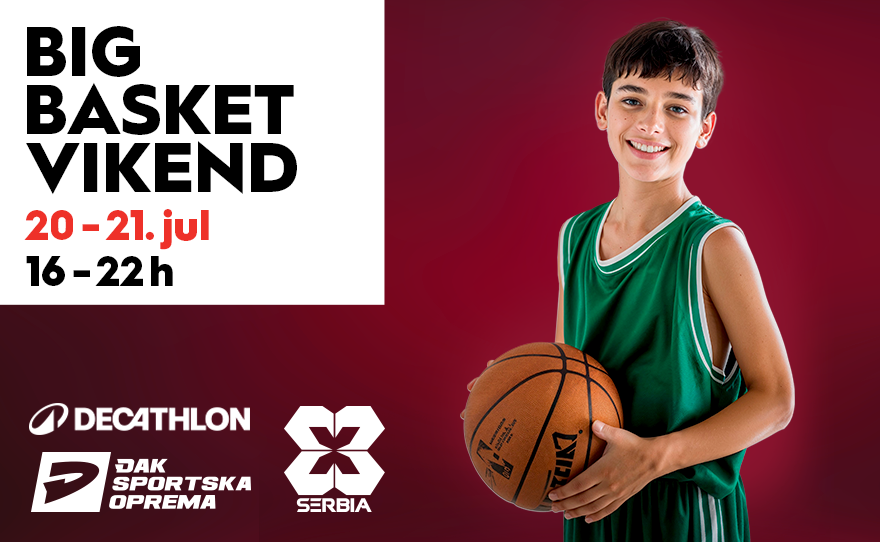 🏀 BIG BASKET VIKEND, 20-21. jul 🏀