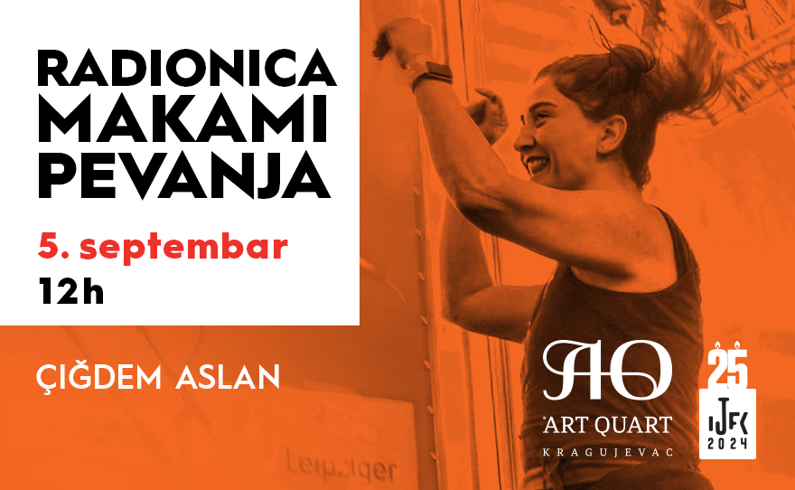 🎤RADIONICA MAKAMI PEVANJA, 5. septembar u 12h🎤