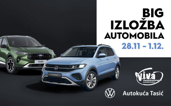 🚗BIG IZLOŽBA AUTOMOBILA, 28. novembar-1. decembar🚗