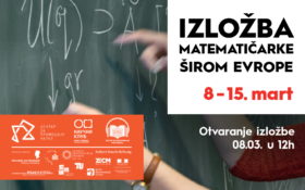 🧮IZLOŽBA MATEMATIČARKE ŠIROM EVROPE, 8-15. mart🧮