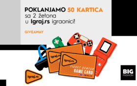 🕹️ POKLANJAMO 50 POKLON KARTICA ZA IGRAJ.RS🕹️