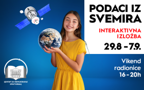 🔭 INTERAKTIVNA IZLOŽBA PODACI IZ SVEMIRA 🔭